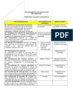 Procedimiento de Selección Simplificado