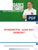 RETROSPECTIVA JULHO 2017