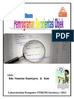 SI 03. Praktikum Pemrograman Berorientasi Objek PDF