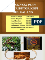 BUSSINESS PLAN  DISTRIBUTOR KOPI SIDIKALANG.pptx