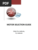 Motor Selection Guide