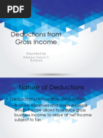 Deductions From Gross Income Short