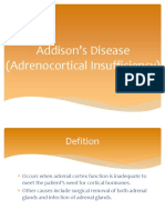 Addison's Disease (Adrenocortical Insufficiency)