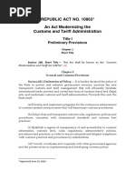Customs Procedures for Goods Release | PDF | Customs | Exports