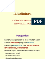 Alkalinitas - Joshia Christa Pradana - 155061100111005 - Kelas A