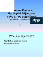 Adjectives (-Ed - Ing)
