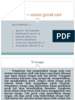 Unsur - Unsur Gerak Tari