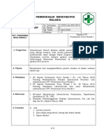 SOP 21 Pemeriksaan Malaria