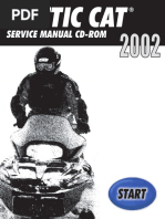 2002 Arctic Cat Mountain Cat 570 SNOWMOBILE Service Repair Manual PDF