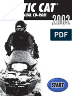 2002 Arctic Cat Pantera 800 EFI SNOWMOBILE Service Repair Manual PDF