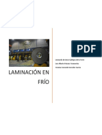 Laminación en Frio