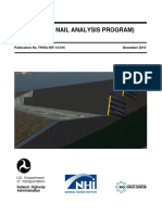 Snap - 2 (Soil Nail Analysis Program) : User's Manual