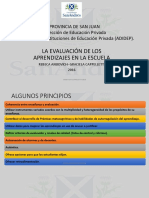 San Juan. Evaluacion. Nov 2016.