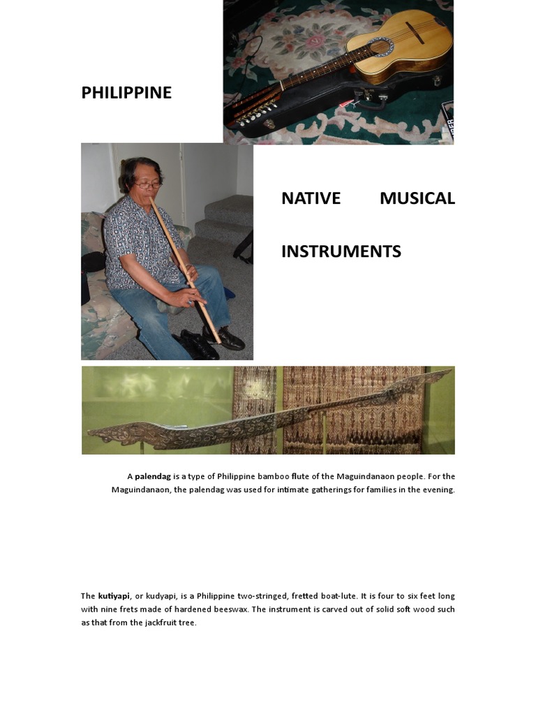 Traditional Philippine Musical Instruments | PDF | Musical Instruments ...