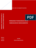 Problemas Tecnologicos en La Fabricacion de Medicamentos PDF