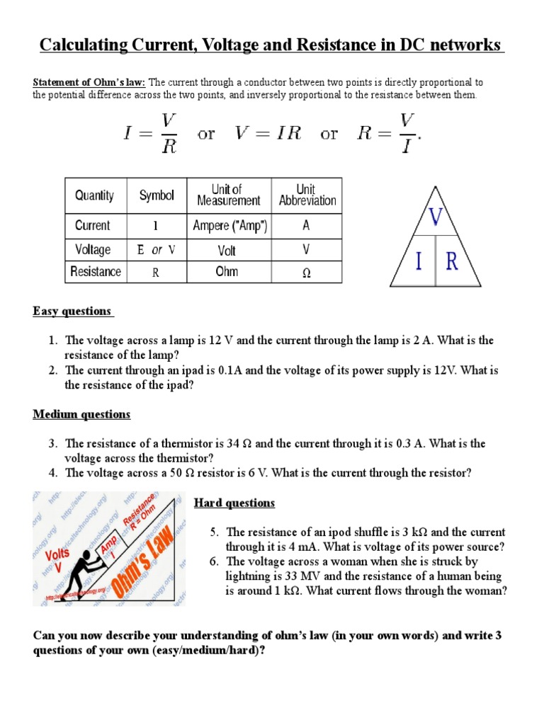 Lesson 3 Calculating Resistance