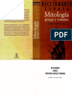 Literatura - Diccionario de Mitologia Griega y Romana