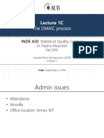 Lecture 1c - Dmaic