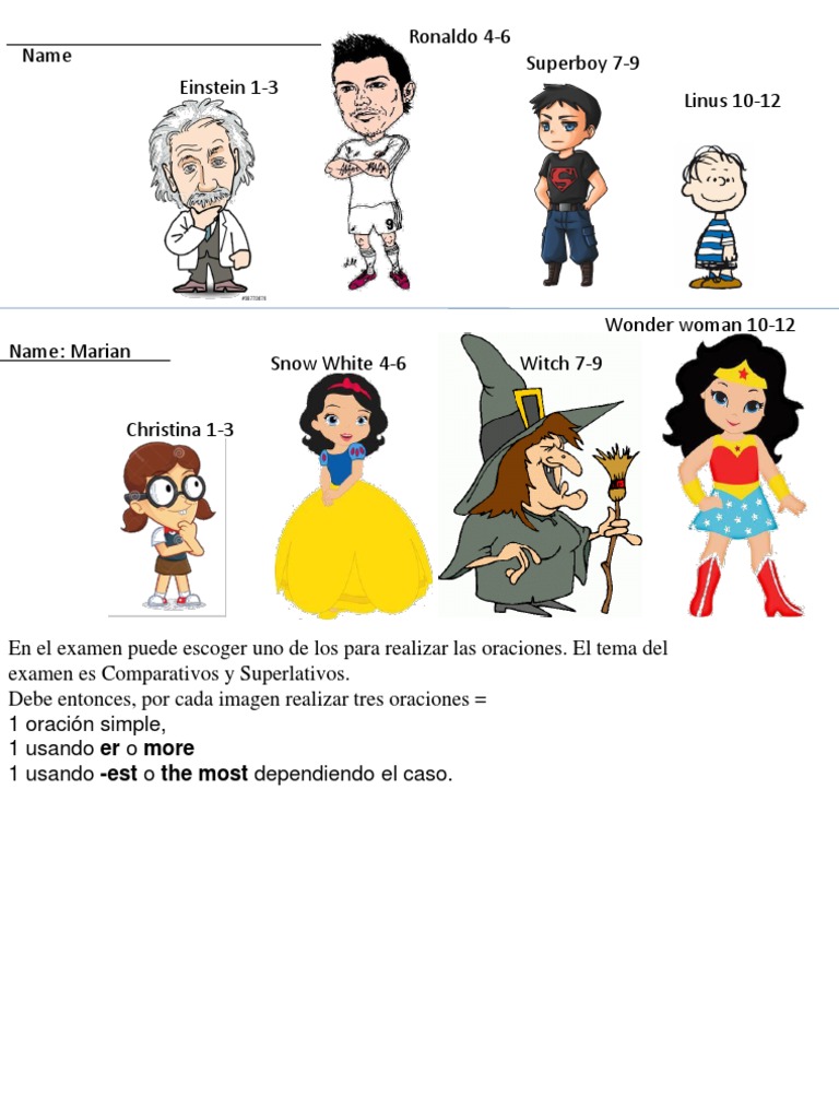 Exercise Comparing | PDF