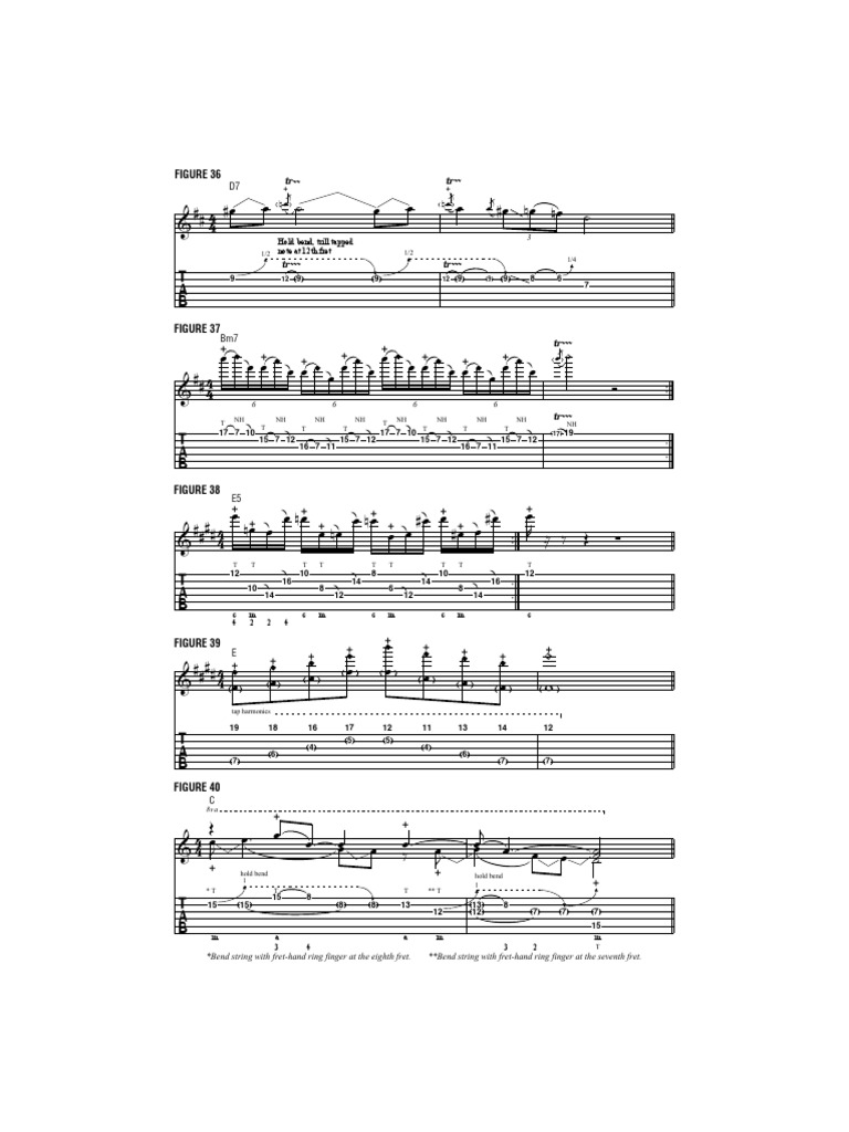 Tapping 7 PDF | PDF | String Instruments | Music Performance