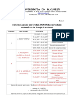 Structura Anului Univ. 2013 2014 Aprobata in Senatul Din 17.07.2013 PDF