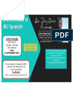 Welcome Page MJ Spanish