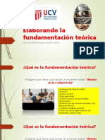 Elaborando La Fundamentación Teórica