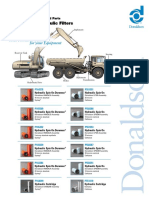 F111262 1.09 Donaldson Featured Parts Mobile Hydraulics