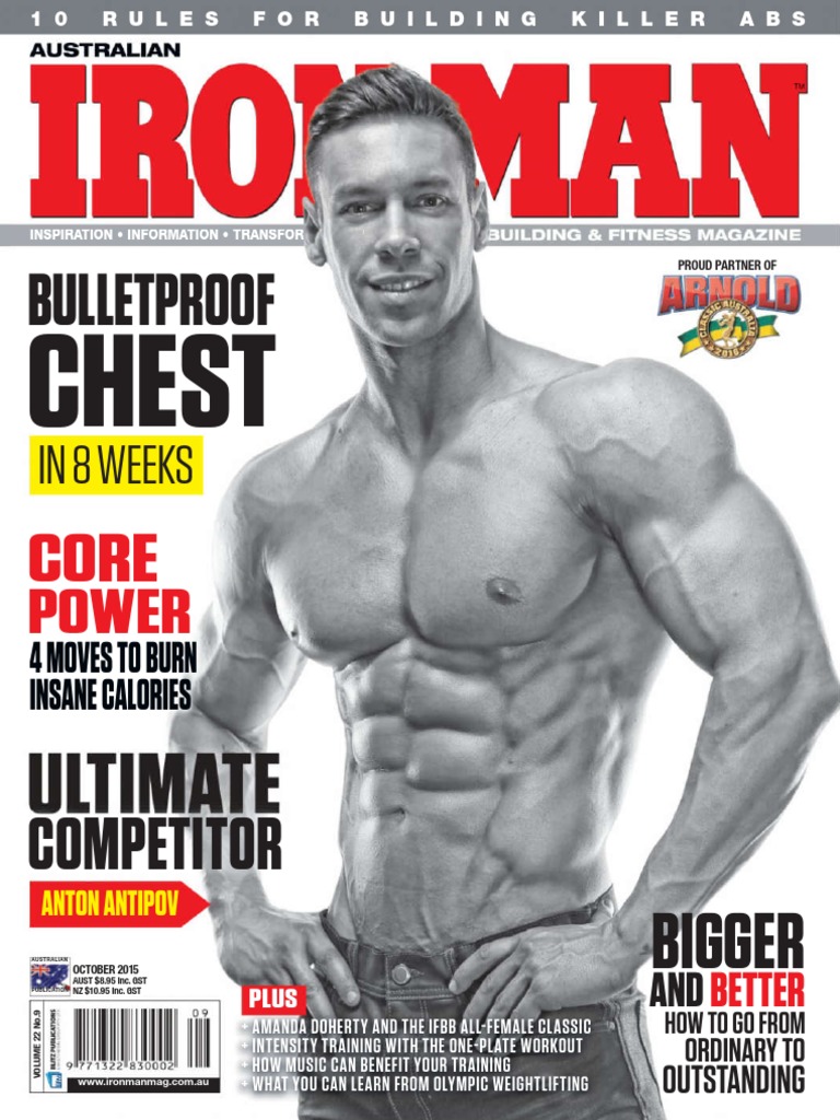 Ironman - October 2015 AU PDF | PDF | Weight Training | Weightlifting, image size:768x1024