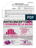 Prueba 7º Ciencias Unidad Nº4 Sexualidad