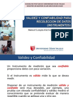 Validez y Confiabilidad Instrumentos 30 Noviembre 2013