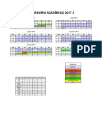 Calendário Acadêmico