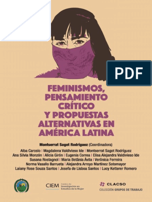 Feminismos Pensamiento Critico | PDF | Feminismo | Estudios de género