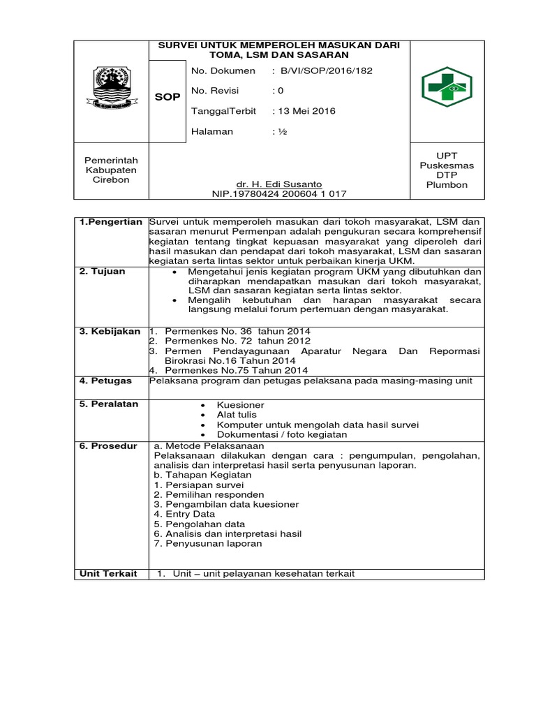 6.1.4.1 Sop | PDF
