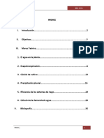 Demanda para Un Proyecto de Irrigacion