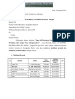 Surat Perubahan Mobilisasi (Taa)