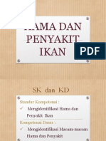 HAMA DAN PENYAKIT IKAN