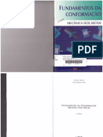 328981640 Fundamentos Da Conformacao Mecanica Dos Metais PDF