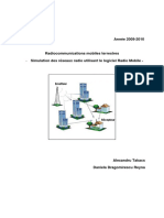 TP3.Simulation de La Couverture Radio Utilisant Le Logiciel Radio Mobile PDF