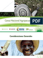 Tercer Censo Nacional Agropecuario Agosto 2015