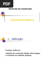 Materiais ceramicos