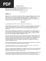 Eastern Telecommunications Philippines, Inc. vs. Eastern Telecommunications Philippines, Inc - Union