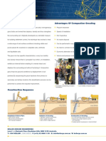 Ficha Técnica Keller - The Soilconcrete - Compaction Grouting Process PDF