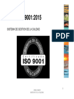 Comentarios ISO 9001 - 2015