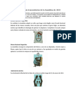 Las 10 Medidas Más Trascendentes de La Asamblea de 1813