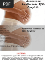 Aumento Da Incidência de Sífilis Congênita