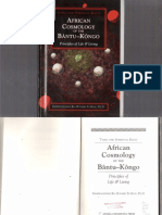 African Cosmology of The Bantu Kongo Principles of Life Amp Living PDF