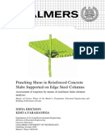 Punching Shear in Reinforced Concrete Slabs Supported On Edge Steel Columns