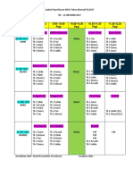 Jadual Exam AKHIR TAHUN