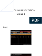 Protfolio Presentation Group 1